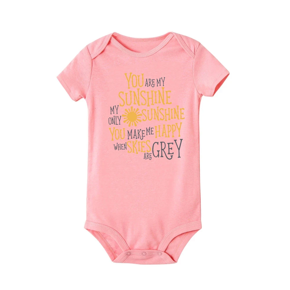 Mono veraniego de algodón para bebé recién nacido – Diseño divertido unisex - imagen 3