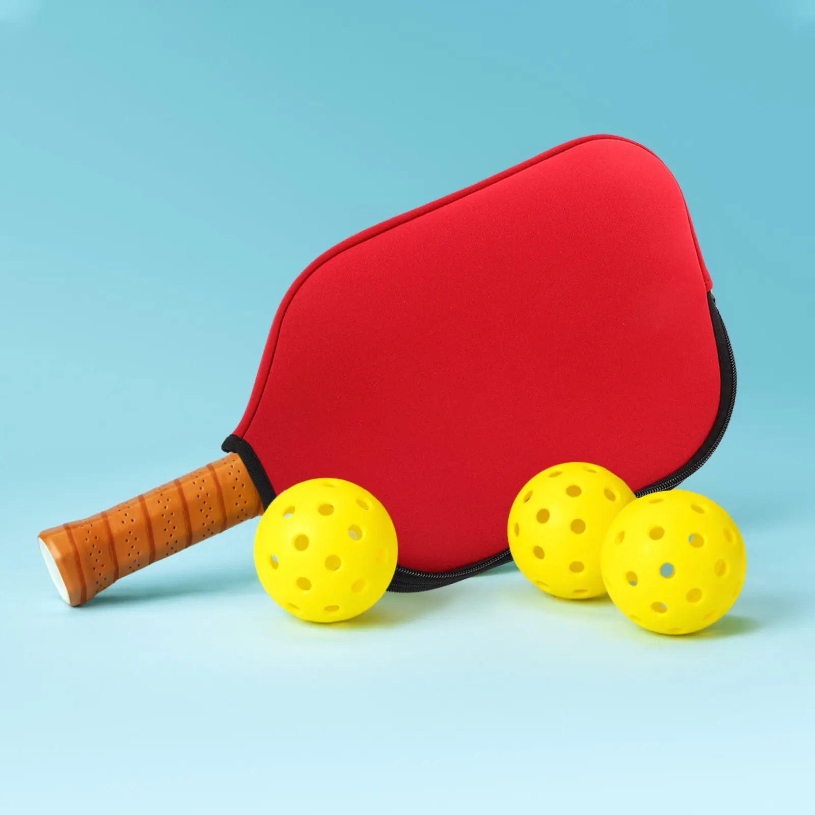 Funda para pala de pickleball en neopreno impermeable con cremallera - imagen 4