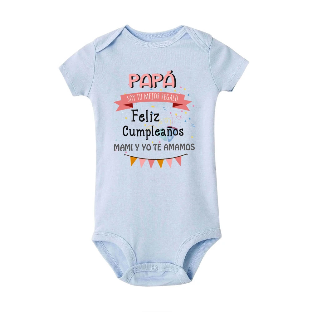 Body Manga Corta para Bebé - Estampado Especial para Mamá - imagen 2