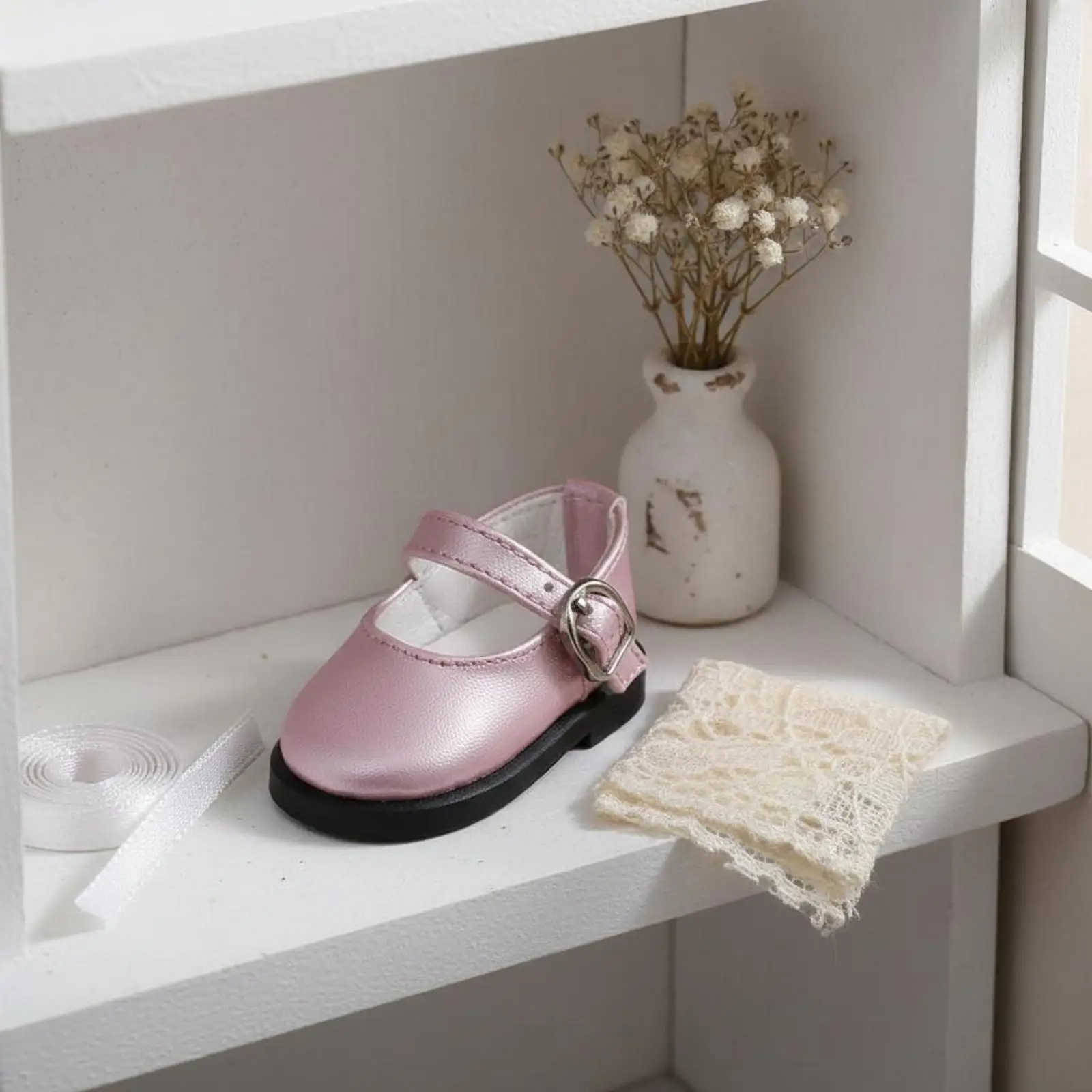 Zapatos para muñecas BJD de cuero PU superdeformables elegantes - imagen 5