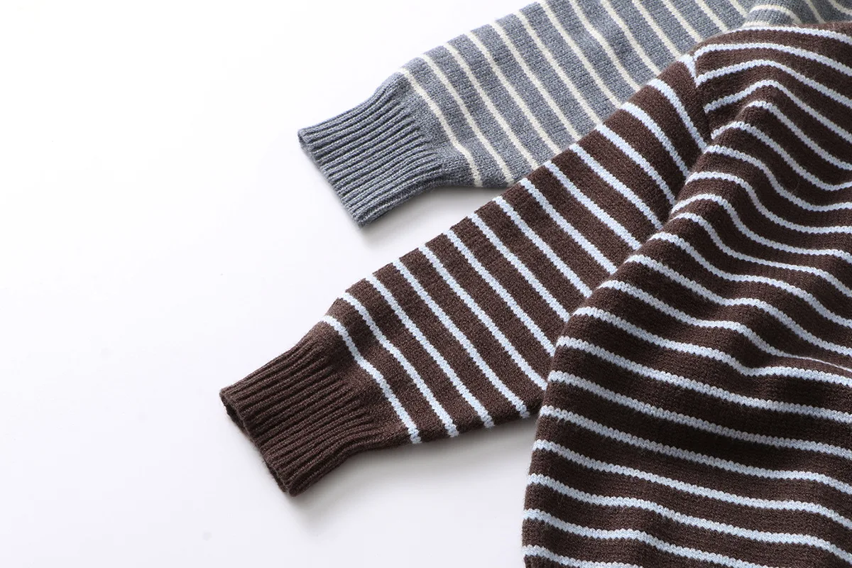 Jersey de punto a rayas para niños – Informal casual - imagen 2