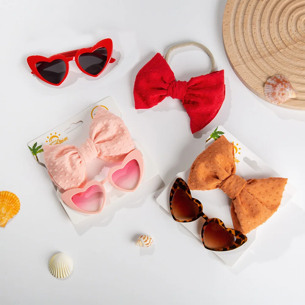 Gafas de Sol Bebé con Diadema y Lazo – Estilo Retro - imagen 5