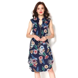 Vestido verano de maternidad – Corte A holgado con floral