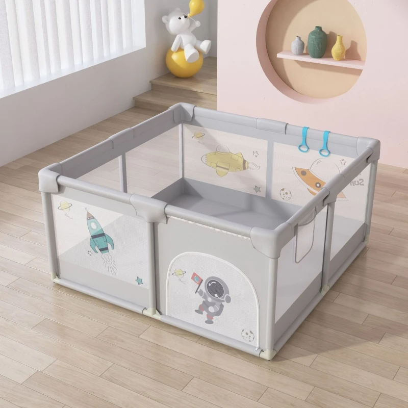 Tapete de gateo con diseño de animales