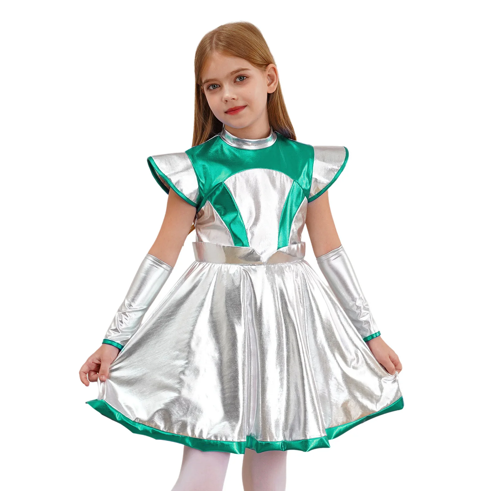 Vista del conjunto de cosplay alienígena