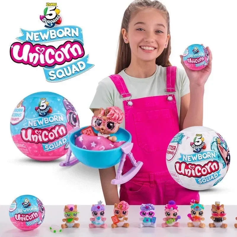 Rainbocorns mini juguetes sorpresa de unicornio en cápsulas - imagen 3
