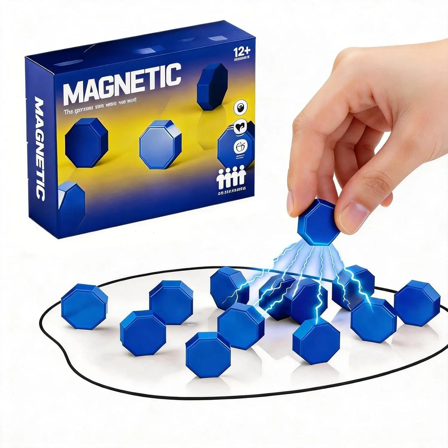 Juego listo para comenzar en mesa