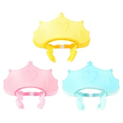 Gorro de ducha para bebé ajustable protección oídos cómodo impermeable