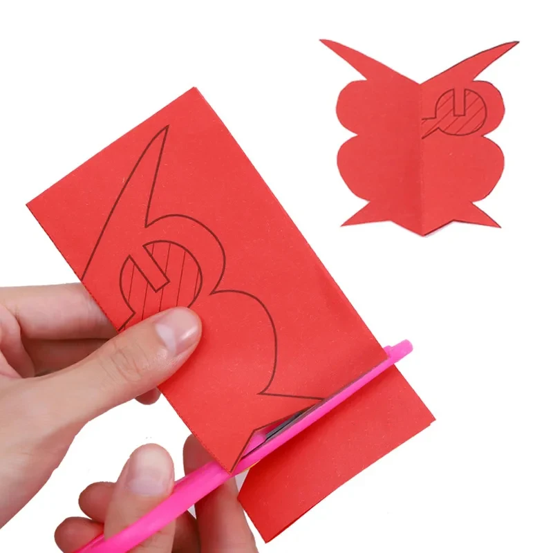 Kit de papel de colores y accesorios de manualidades