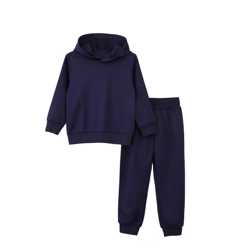 Conjunto chándal infantil sudadera con capucha y pantalón deportivo para niño - imagen 4
