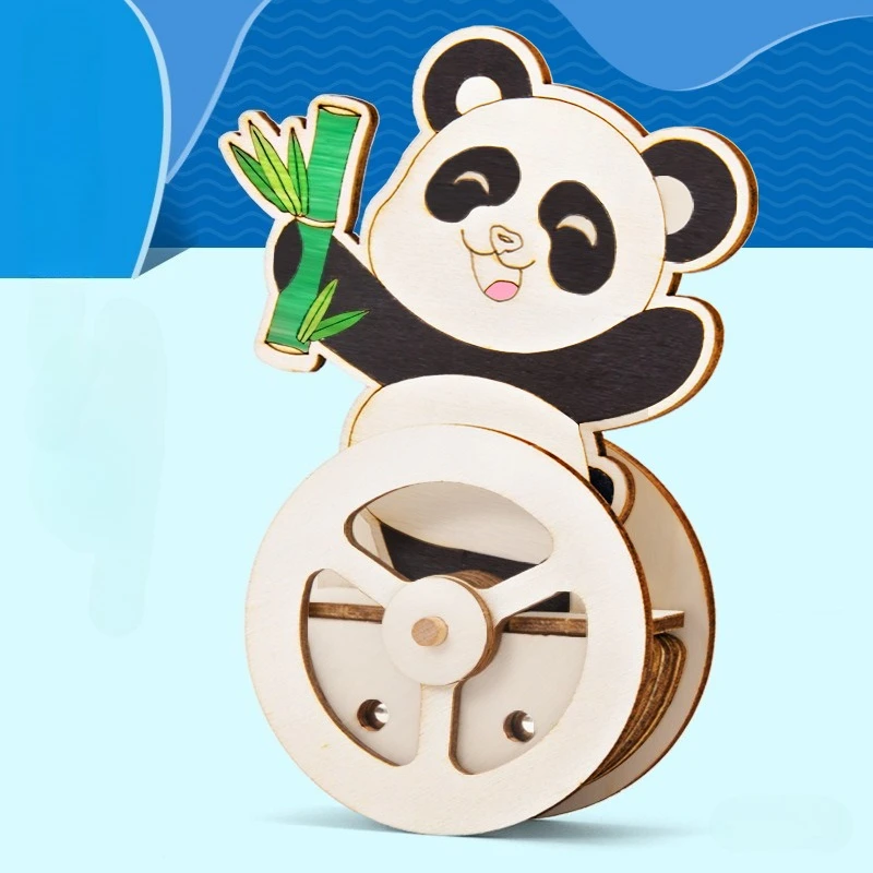 Kit de experimento científico DIY de equilibrio físico con panda - imagen 3