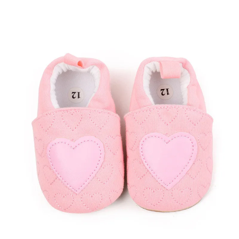 Zapatillas de primeros pasos en algodón con dibujos animados