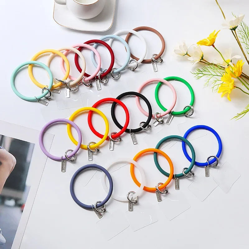 Pulsera antipérdida de silicona para móvil – Correa llavero niños