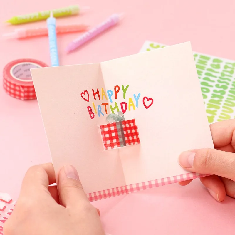 Pegatinas decorativas de números y letras con degradado de color