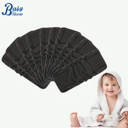 Insertos pañales bambú reutilizables almohadillas suaves para bebé