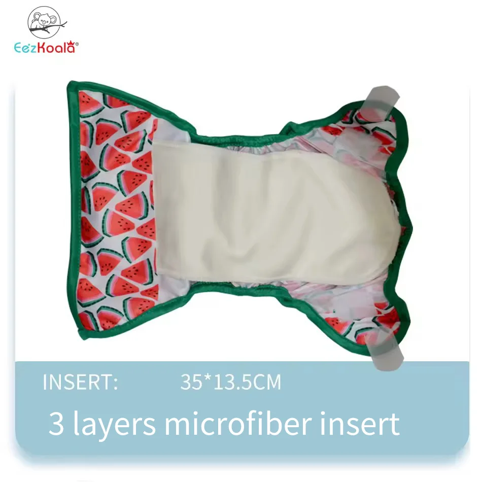 EezKoala Cubierta Ajustable Pañal Lavable Impermeable Reutilizable - imagen 2