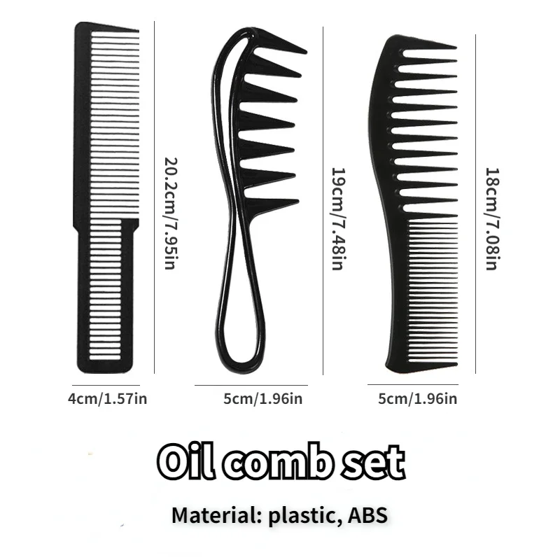 vvocci Peine desenredante de dientes anchos para cabello rizado - imagen 4