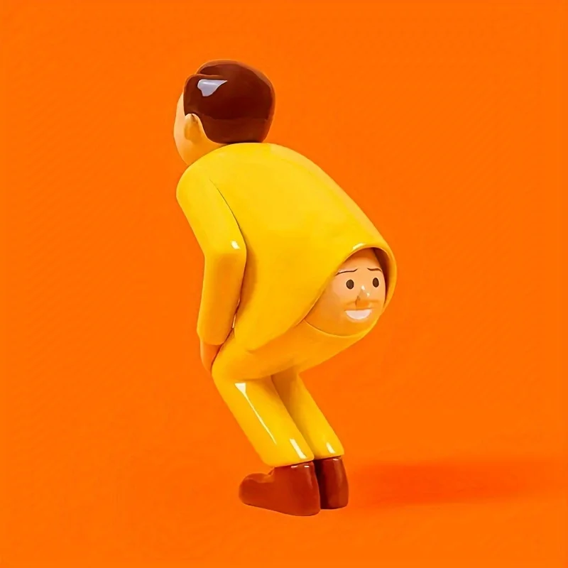 Estatua infantil de personaje dibujada a mano – Regalo y decoración - imagen 5