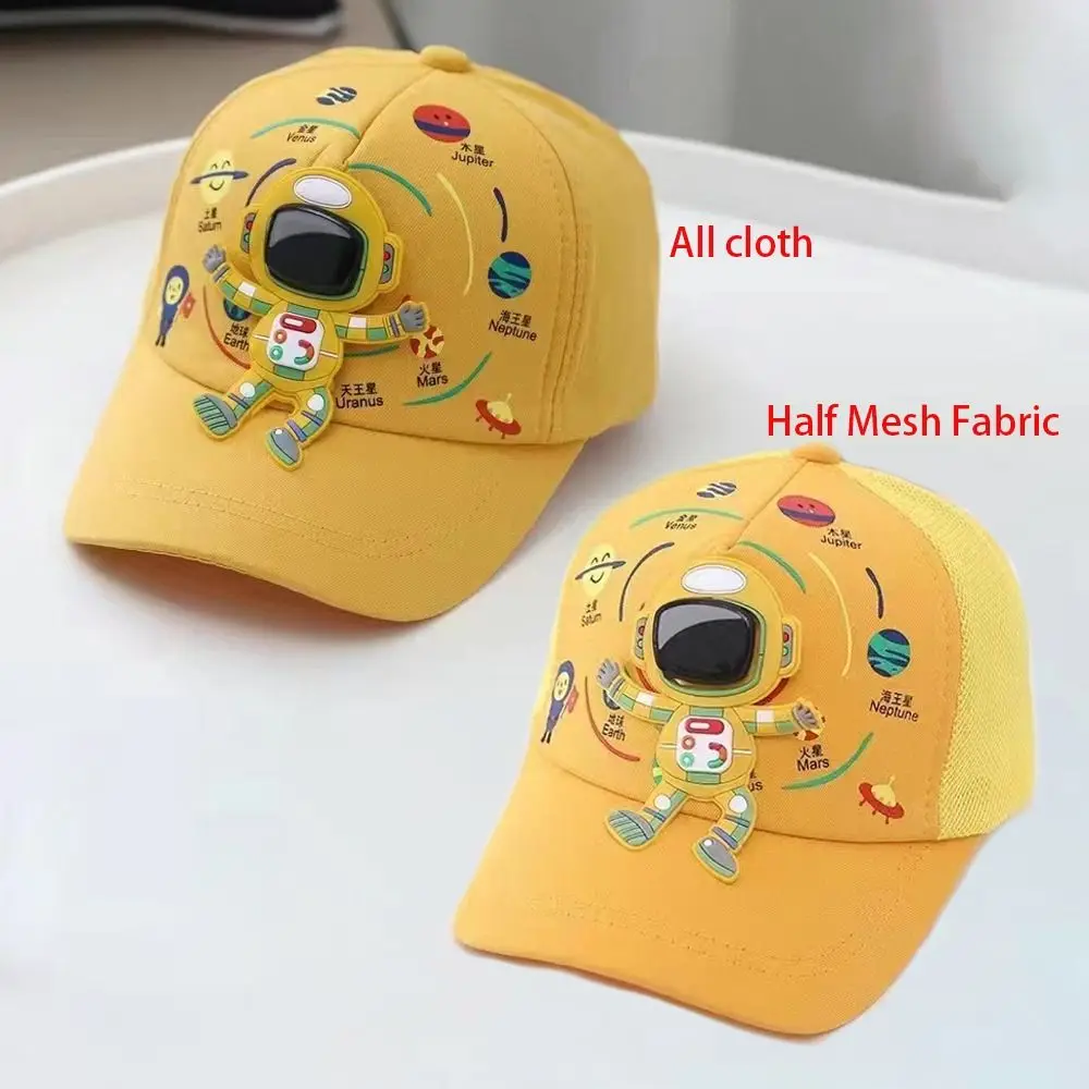 Gorra de béisbol UV estampado planeta astronauta bebé infantil - imagen 3