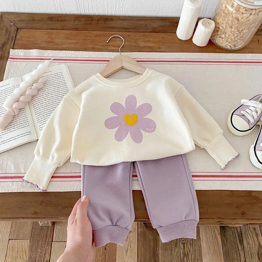 Milangel Sudadera con capucha de flores para niño - imagen 3