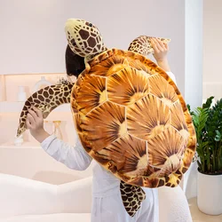Peluche tortuga marina suave para niños y decoración del hogar