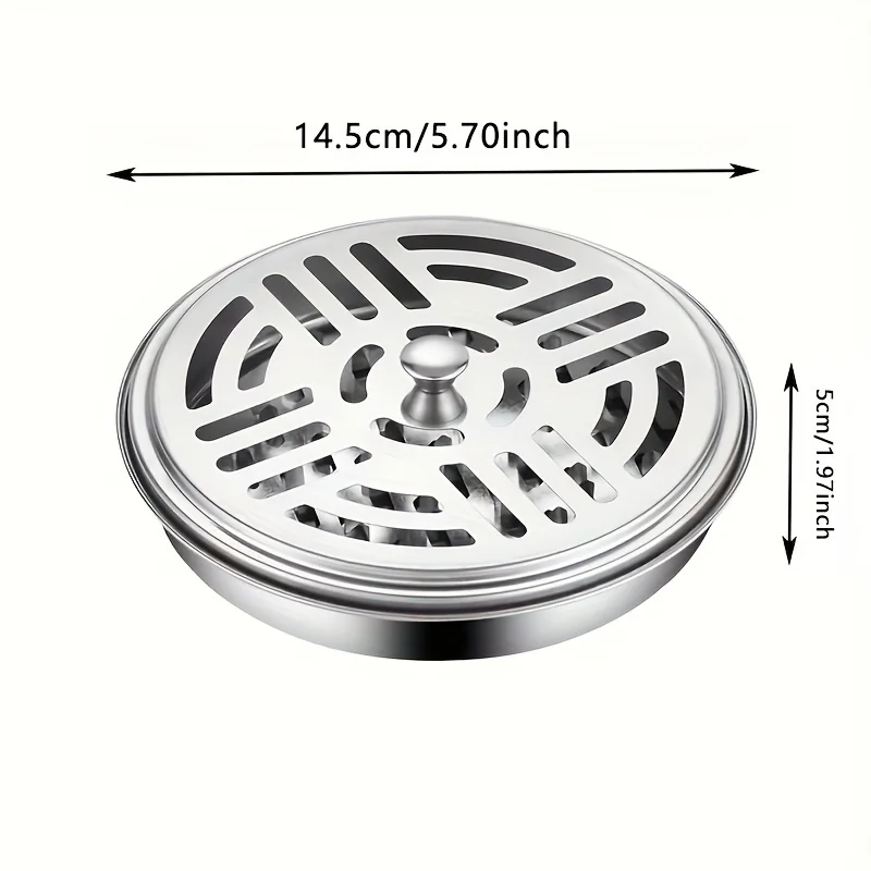 Caja para espirales antimosquitos de incienso con soporte metálico - imagen 5