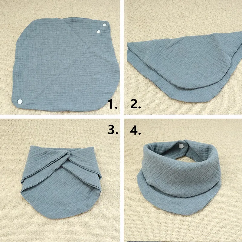Babero bandana suave antisaliva para bebé recién nacido - imagen 3