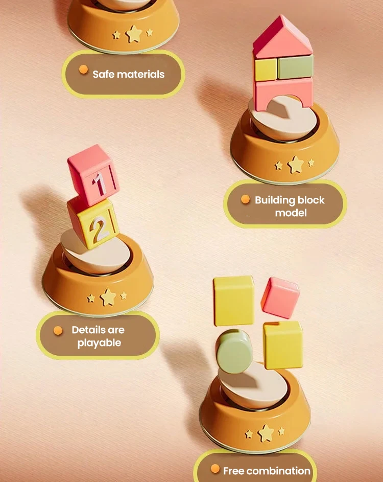 Ejemplo del efecto visual y estructura del kit
