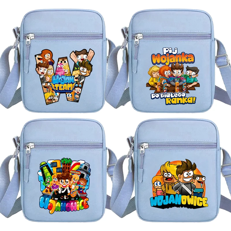 Bolso bandolera de nailon Wojan Team con cremallera - imagen 5
