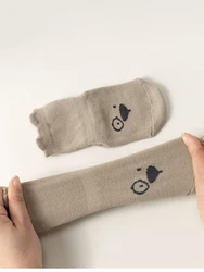 Calcetines antideslizantes para bebé con dibujos de animales