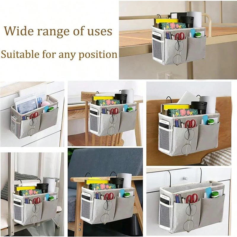 Cesta con objetos de bebé organizados