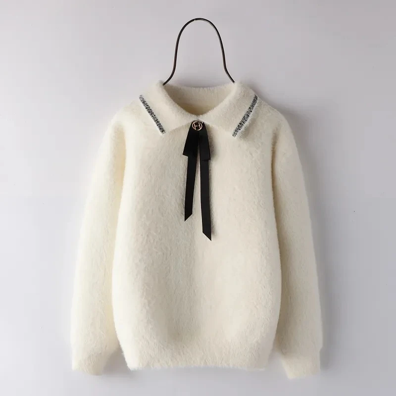 Cárdigan de algodón con solapa para niño – Cálido para otoño e invierno - imagen 2