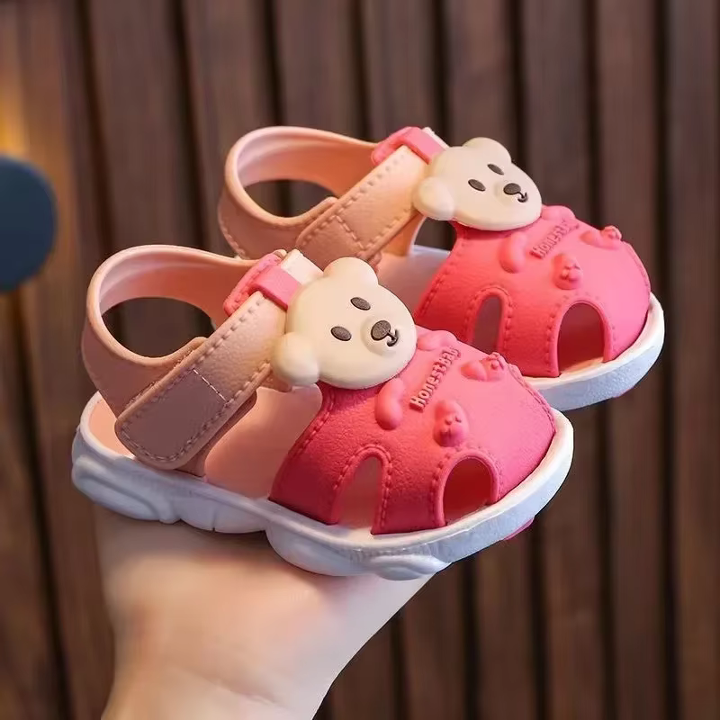Sandalias de verano con suela blanda para bebés y niños – dibujos - imagen 2