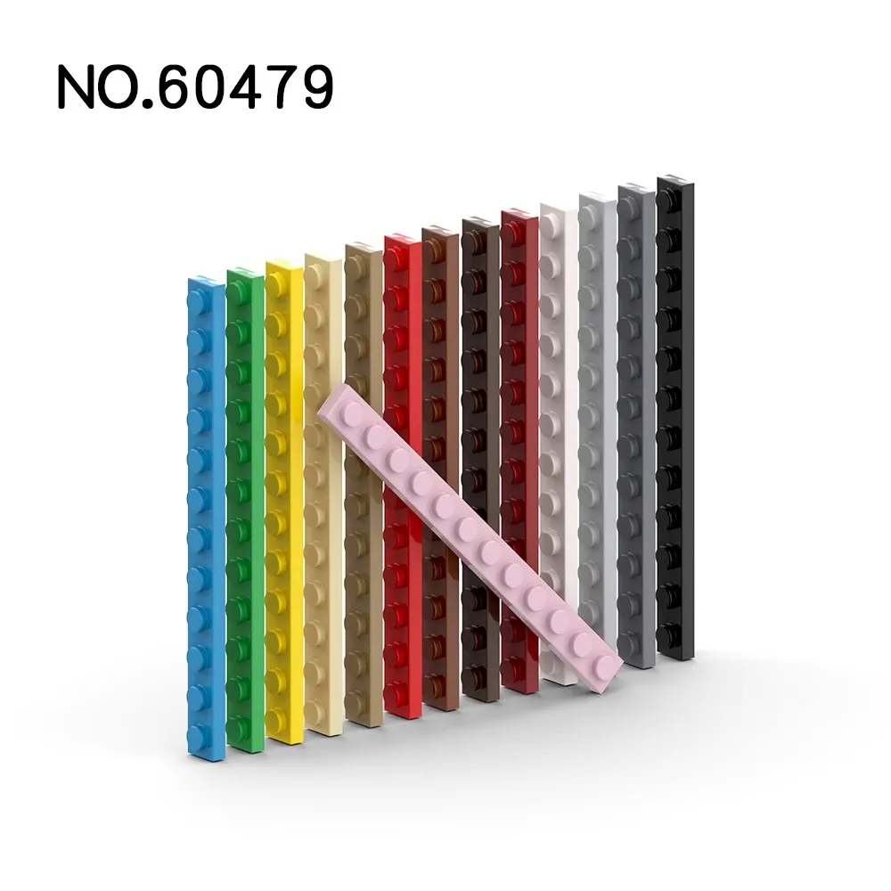 Placa MOC 1x12 para bloques de construcción LEGO - imagen 5