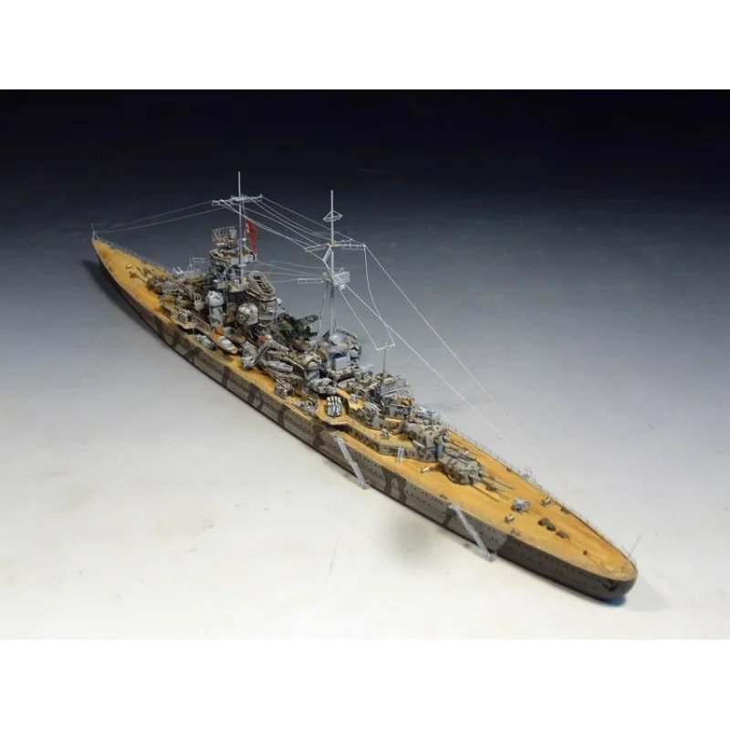 TRUMPETER kit de modelo de crucero pesado alemán Prinz Eugen - imagen 5