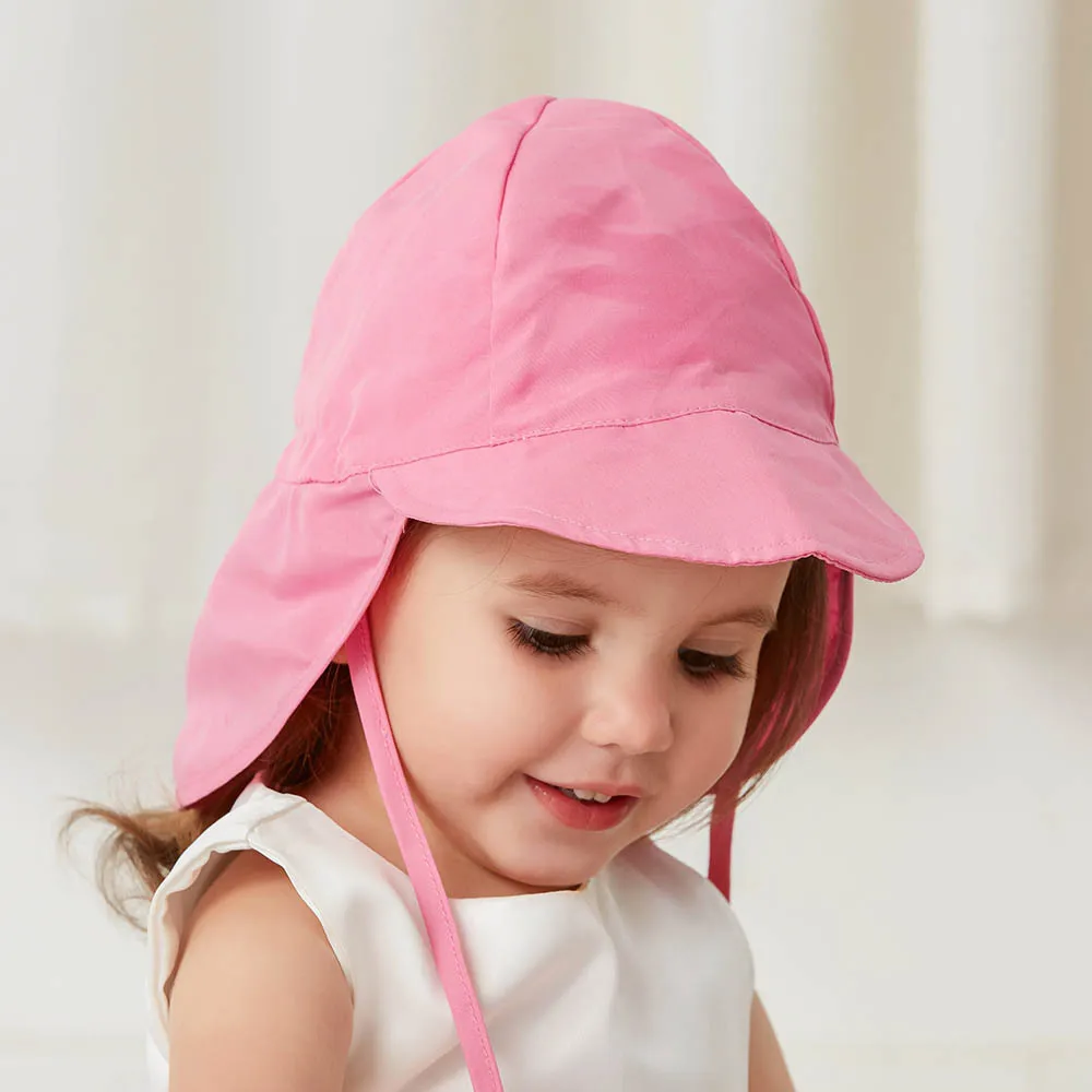 Gorra infantil de ala ancha con protección UV para verano - imagen 5
