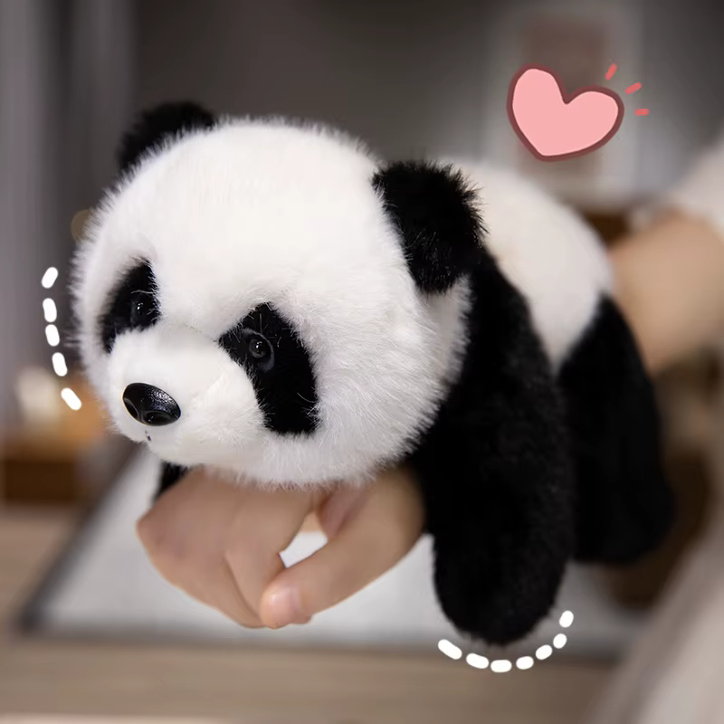 Peluche Panda tumbado 30-55 cm - cojín suave para regalos de Navidad - imagen 4
