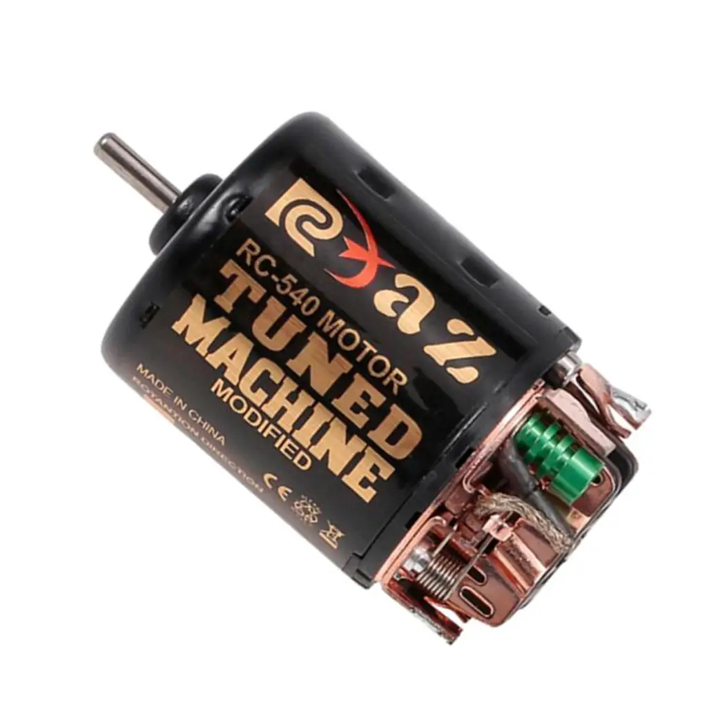 Motor cepillado RC de respuesta rápida para coche teledirigido