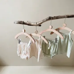 MILANCEL conjunto camisola y bombachos rayados para bebé niña