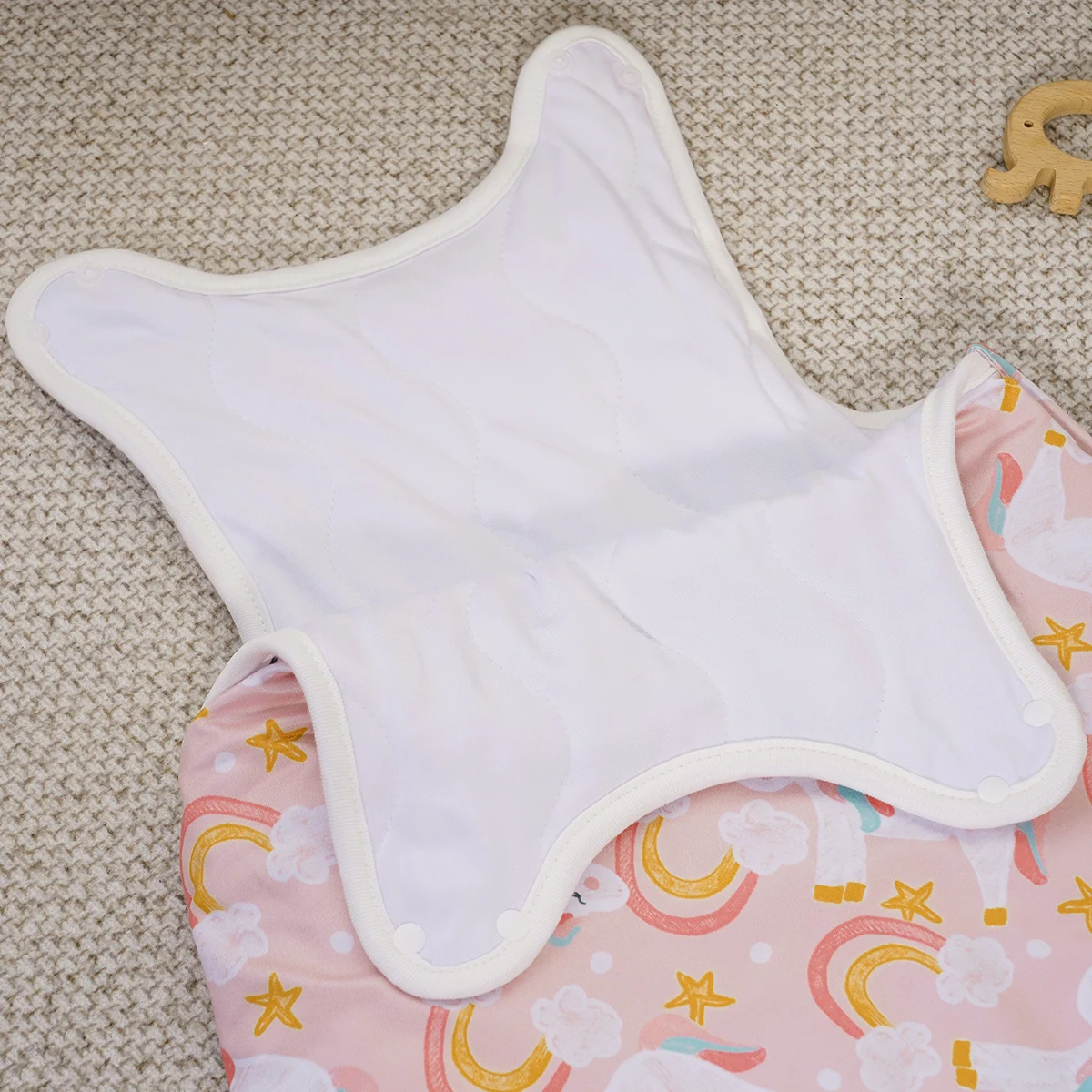 Elinfant Saco de dormir polar suave para bebé – Acogedor e invierno - imagen 3