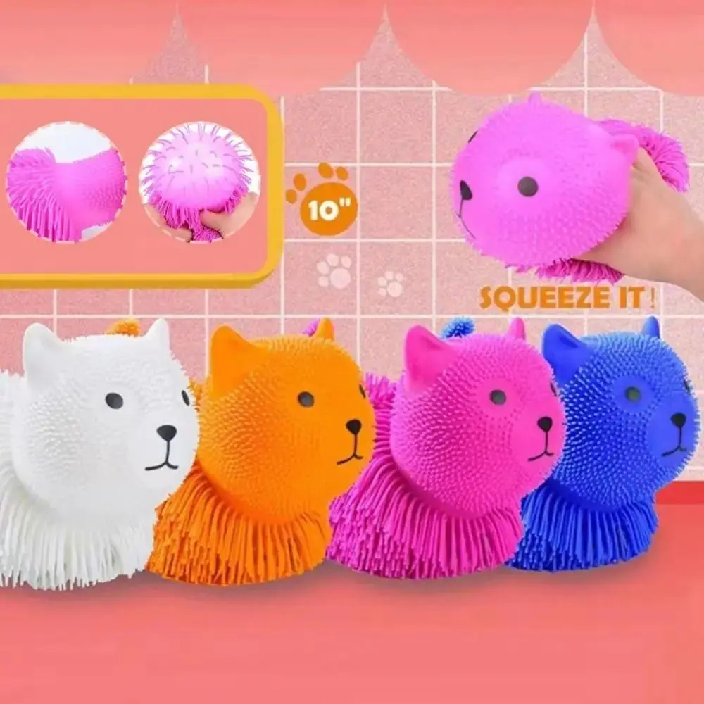 Conejo esponjoso perro y gato grande para niños – Alivia estrés - imagen 5