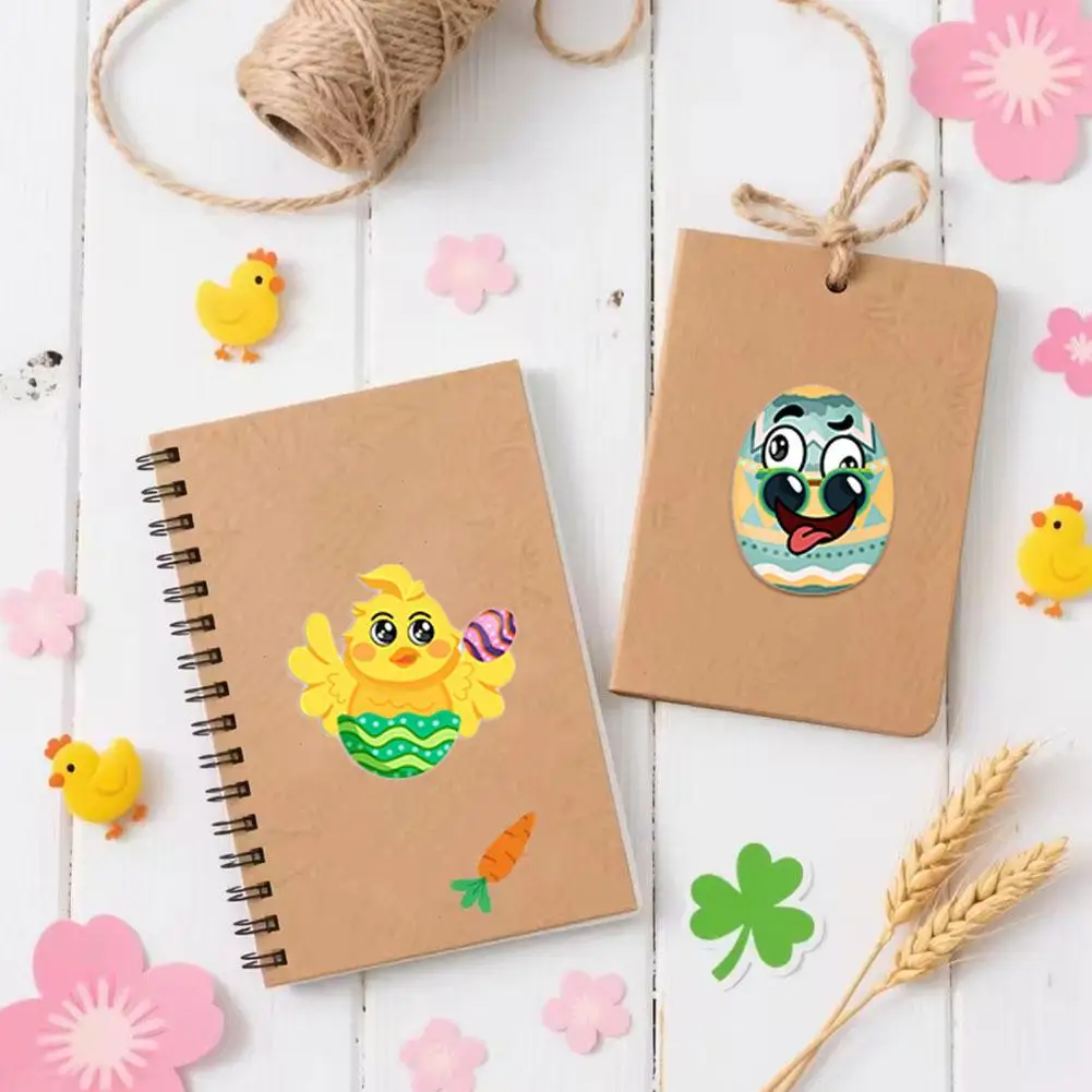Pegatinas de Pascua reutilizables vinilo impermeable para niños - imagen 2