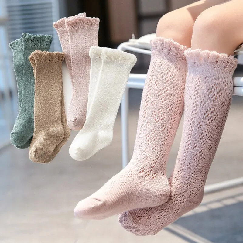 Calcetines de algodón transpirables para niña – Verano - imagen 3
