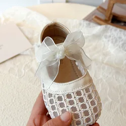 Zapatos de cuero retro planos de niña – suaves para uso diario