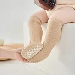 Calcetines antideslizantes para bebés y niños – acanalados lisos