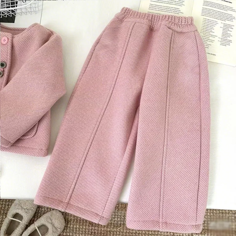Chándal infantil para niña de primavera y otoño – conjunto moda - imagen 3