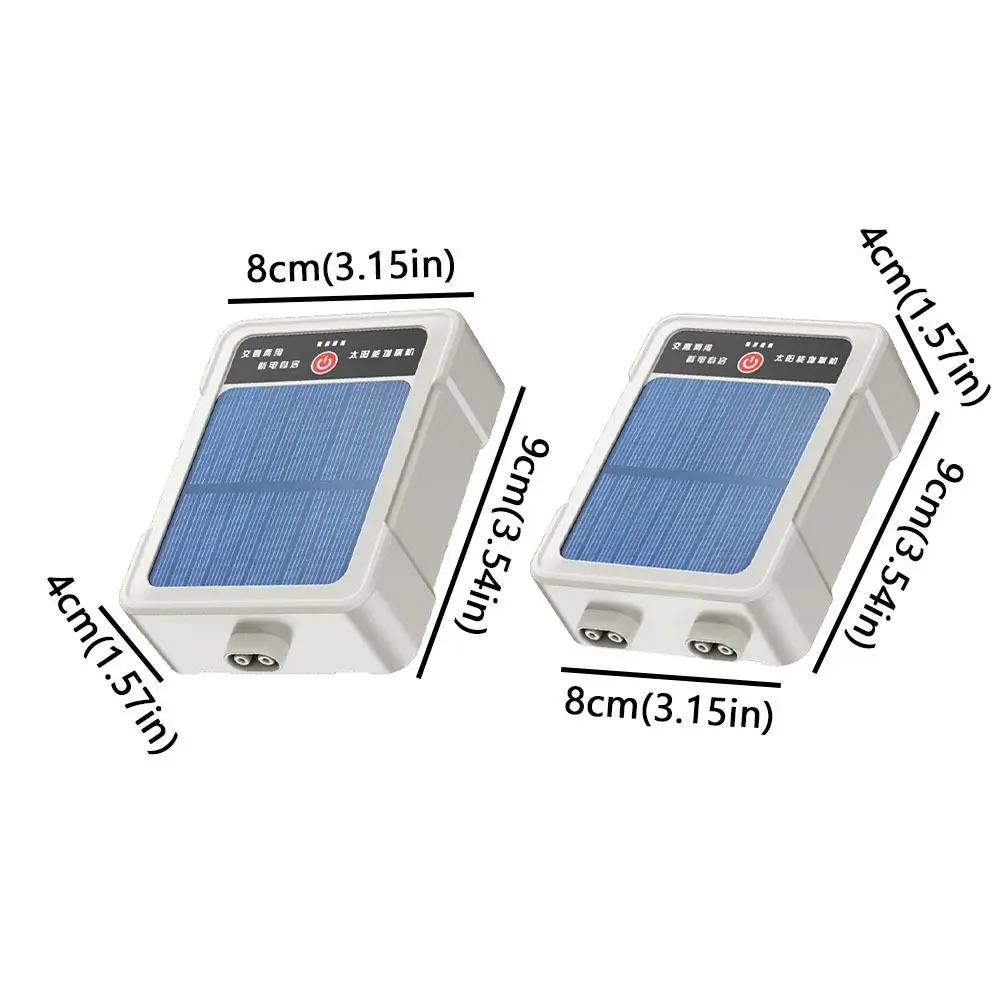 Bomba de oxígeno solar recargable