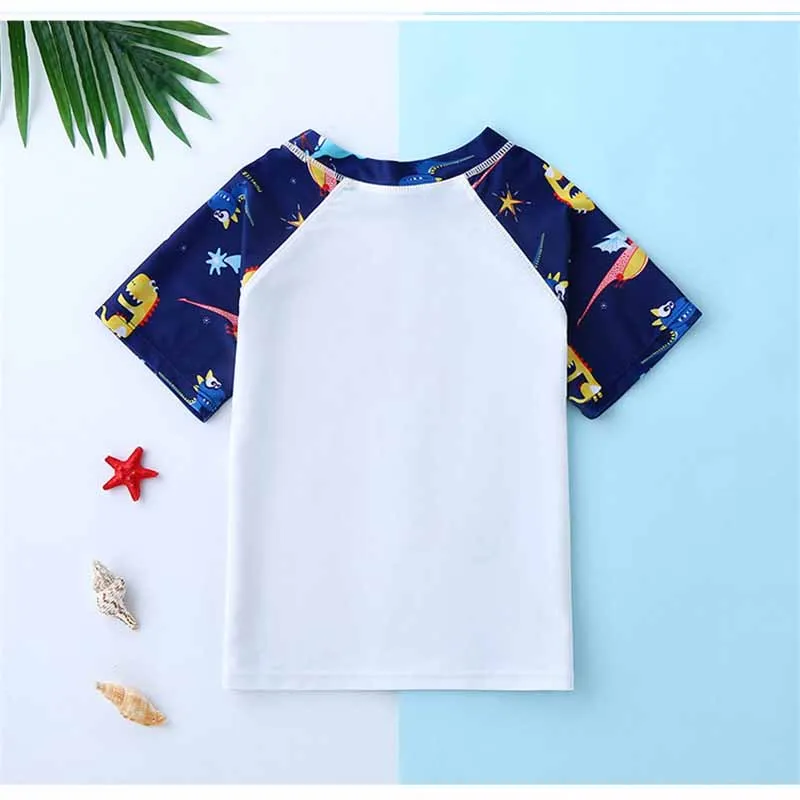 Traje de baño infantil de secado rápido, estilo playa separado - imagen 3