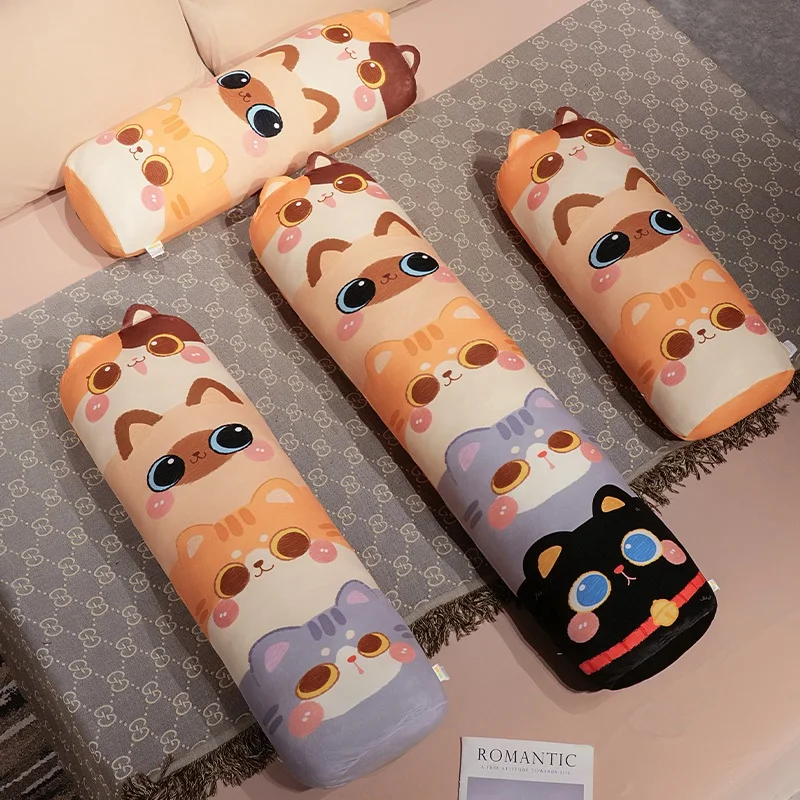 Cojín de peluche con gato estampado para decoración infantil - imagen 5