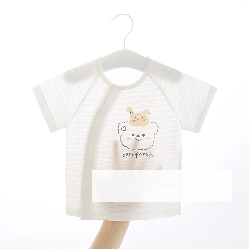 Pantalones de algodón con oso para bebé y niño – Ropa veraniega - imagen 3